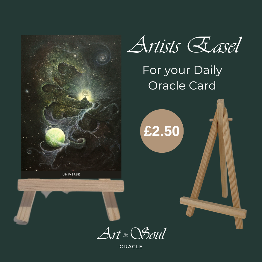 Artists Easel for Daily Oracle Card
