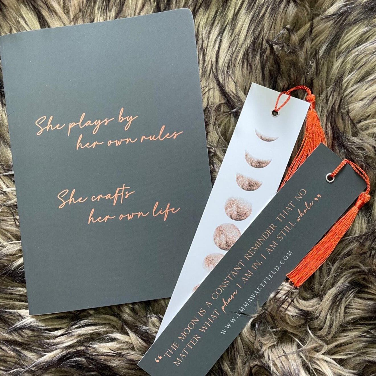 IMPERFECT 'She Crafts Her Own Life' Notebook